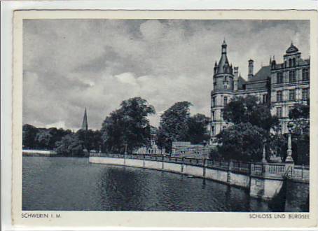 Schwerin Schloss und Burgsee ca 1940 Schwerin Schloss und Burgsee ca 1940