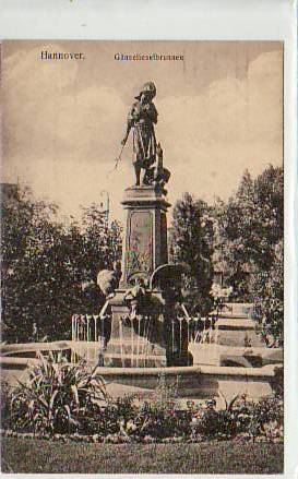 Hannover Gänselieselbrunnen 1917 Hannover Gänselieselbrunnen 1917