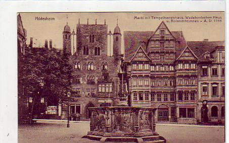 Hildesheim Markt mit Tempelherrenhaus,Wedekindsches Haus Hildesheim Markt mit Tempelherrenhaus,Wedekindsches Haus
