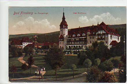 Bad Flinsberg Isergebirge Schlesien Kurhaus 1921