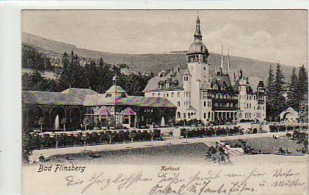 Bad Flinsberg Isergebirge Schlesien Kurhaus 1905