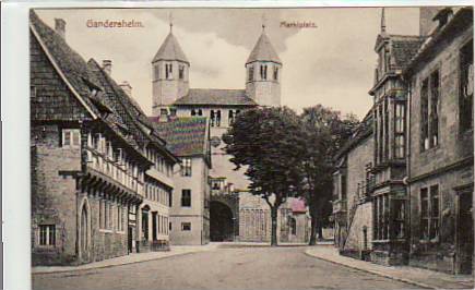 Bad Gandersheim Marktplatz 1921 Bad Gandersheim Marktplatz 1921