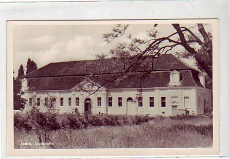Zerbst in Sachsen-Anhalt Stadthalle ca 1950 Zerbst in Sachsen-Anhalt Stadthalle ca 1950