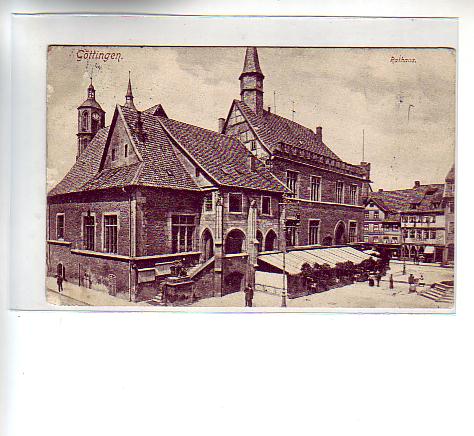 Göttingen Rathaus 1908 Göttingen Rathaus 1908