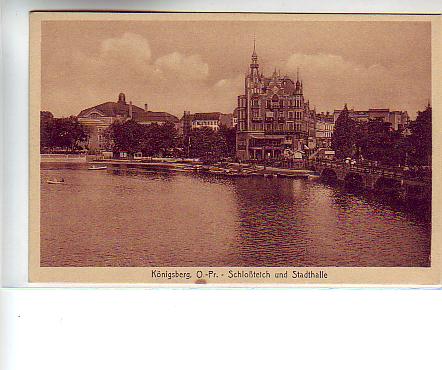 Königsberg Ostpreussen Schlossteich ca 1915 Königsberg Ostpreussen Schlossteich ca 1915