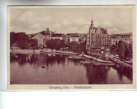 Königsberg Ostpreussen Schlossteich 1926 Königsberg Ostpreussen Schlossteich 1926