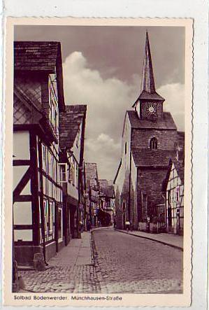 Solbad Bodenwerder Münchhausen Straße 1950 Solbad Bodenwerder Münchhausen Straße 1950