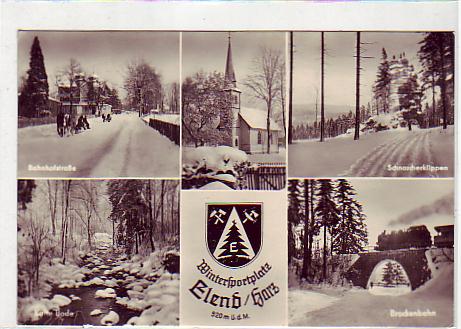Elend im Harz Strassen 1969 Elend im Harz Strassen 1969