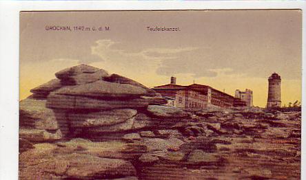 Brocken Harz ca 1915 Brocken Harz ca 1915