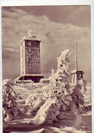 Brocken Harz Winter 1961 Brocken Harz Winter 1961