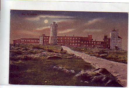 Brocken Harz Mondschein ca 1925 Brocken Harz Mondschein ca 1925