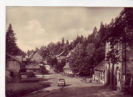 Schierke im Harz Strasse 1960