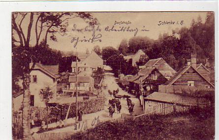 Schierke im Harz Dorfstraße 1906
