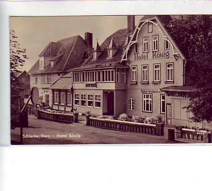 Schierke im Harz Hotel König 1960