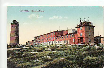 Brocken Harz Hotel ca 1910 Brocken Harz Hotel ca 1910