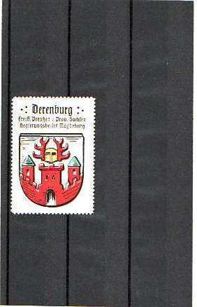 Derenburg Harz Stadt Wappen vor 1945
