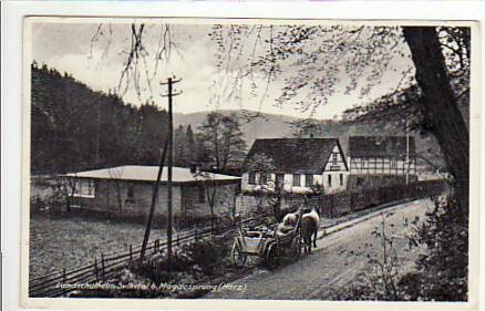 Landschulheim Selketal bei Mägdesprung Harz 1937 Landschulheim Selketal bei Mägdesprung Harz 1937