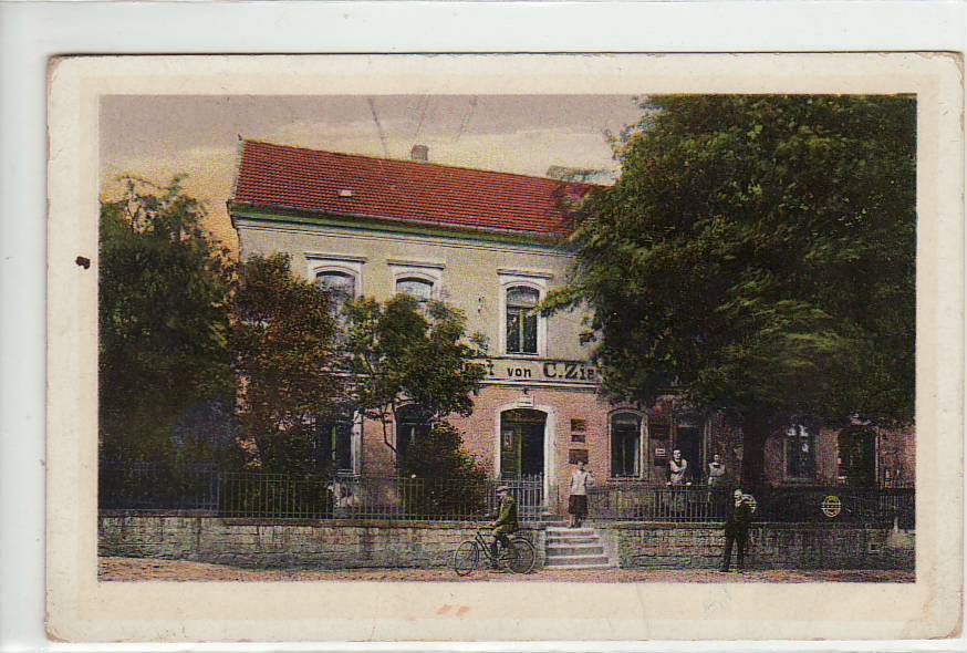 Liedersdorf bei Sangerhausen Gasthof zur Post ca 1925