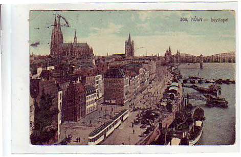 Köln am Rhein Leystapel 1910 Köln am Rhein Leystapel 1910