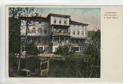 Bad Sulza Thüringen Kinderheim Sonnenstein 1926 Bad Sulza Thüringen Kinderheim Sonnenstein 1926