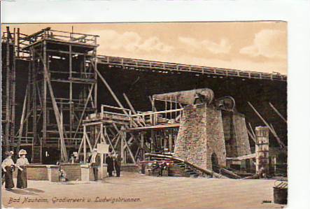 Bad Nauheim Gradierwerk 1917 Bad Nauheim Gradierwerk 1917