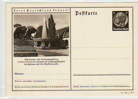 Bad Nauheim Privat-Ganzache vor 1945 Bad Nauheim Privat-Ganzache vor 1945