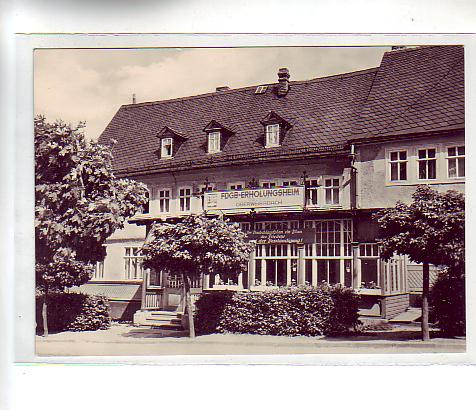 Oberweissbach,Oberweißbach Thüringen Erhoungsheim 1968 Oberweissbach,Oberweißbach Thüringen Erhoungsheim 1968