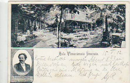 Jena Aula Vimariensis Jenesis,Studenten 1902 Jena Aula Vimariensis Jenesis,Studenten 1902