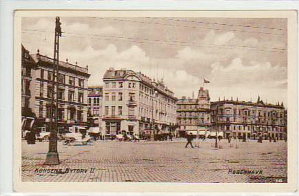 Kobenhavn-Kopenhagen Denmark-Dänemark Kongens Nytorv ca 1925