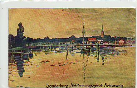 Sonderburg Denmark-Dänemark Künstlerkarte ca 1910 Sonderburg Denmark-Dänemark Künstlerkarte ca 1910