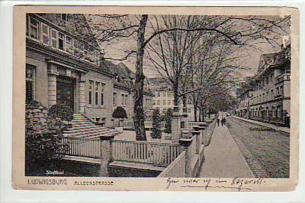 Ludwigsburg Alleenstrasse 1918 Ludwigsburg Alleenstrasse 1918