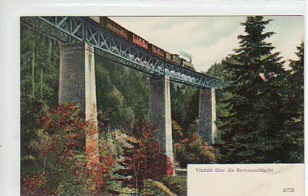 Höllental Hinterzarten Schwarzwald Eisenbahn ca 1910 Höllental Hinterzarten Schwarzwald Eisenbahn ca 1910