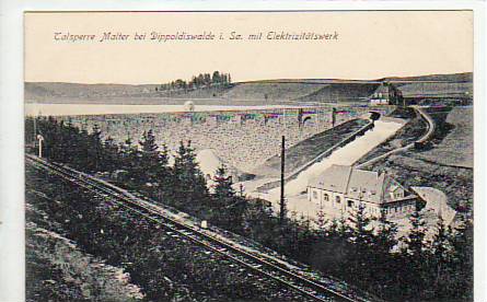 Talsperre Malter bei Dippoldiswalde E-Werk,Eisenbahn-Line Talsperre Malter bei Dippoldiswalde E-Werk,Eisenbahn-Line