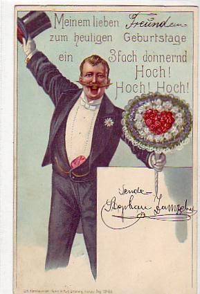 Glückwunsch zum Geburtstag 1903 Glückwunsch zum Geburtstag 1903