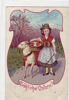 Glückwunsch Frohe Ostern 1908