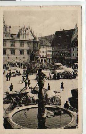 Coburg Markt vor 1945 Coburg Markt vor 1945