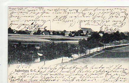 Rothenburg Oberlausitz bei Niesky 1905 Rothenburg Oberlausitz bei Niesky 1905