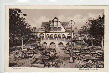 Chemnitz Küchwaldschänke 1928 Chemnitz Küchwaldschänke 1928