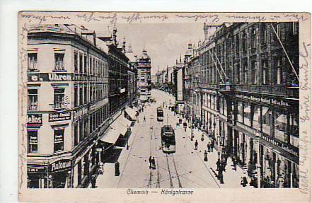 Chemnitz Königstraße 1918 Chemnitz Königstraße 1918