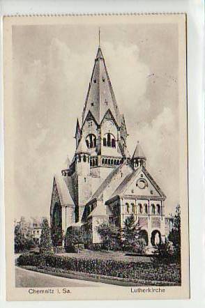Chemnitz Lutherkirche 1927 Chemnitz Lutherkirche 1927