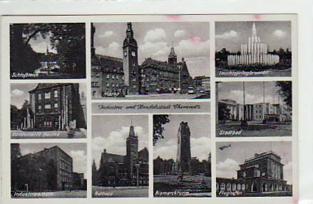 Chemnitz kleine Bilder AK vor 1945 Chemnitz kleine Bilder AK vor 1945