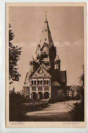Chemnitz Luther Kirche 1926 Chemnitz Luther Kirche 1926