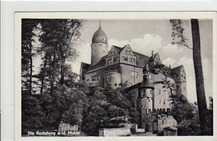 Schloss Rochsburg Lunzenau an der Mulde 1964 Schloss Rochsburg Lunzenau an der Mulde 1964