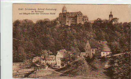 Schloss Rochsburg Lunzenau an der Mulde ca 1920 Schloss Rochsburg Lunzenau an der Mulde ca 1920