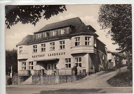 Adorf im Vogtland Gasthof Landhaus 1965