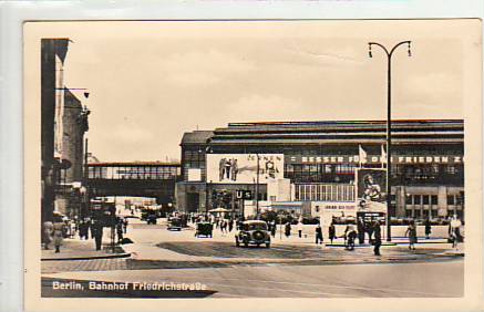 Berlin Mitte Bahnhof Friedrichstraße ca 1950