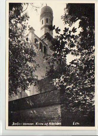 Berlin Wannsee Kirche auf Nikolskoe