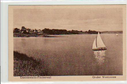 Fischerwall - Dannenwalde Großer Wentowsee ca 1930