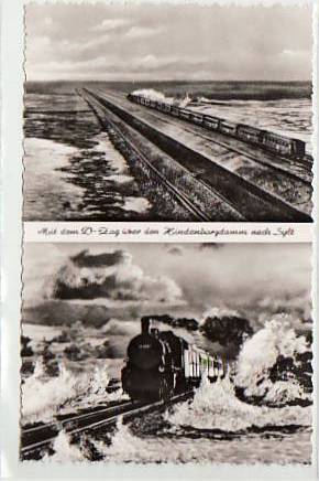 Eisenbahn Hindenburgdamm Sylt Westerland Eisenbahn Hindenburgdamm Sylt Westerland
