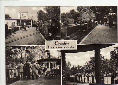 Dresden Pioniereisenbahn Liliputbahn 1967 Dresden Pioniereisenbahn Liliputbahn 1967